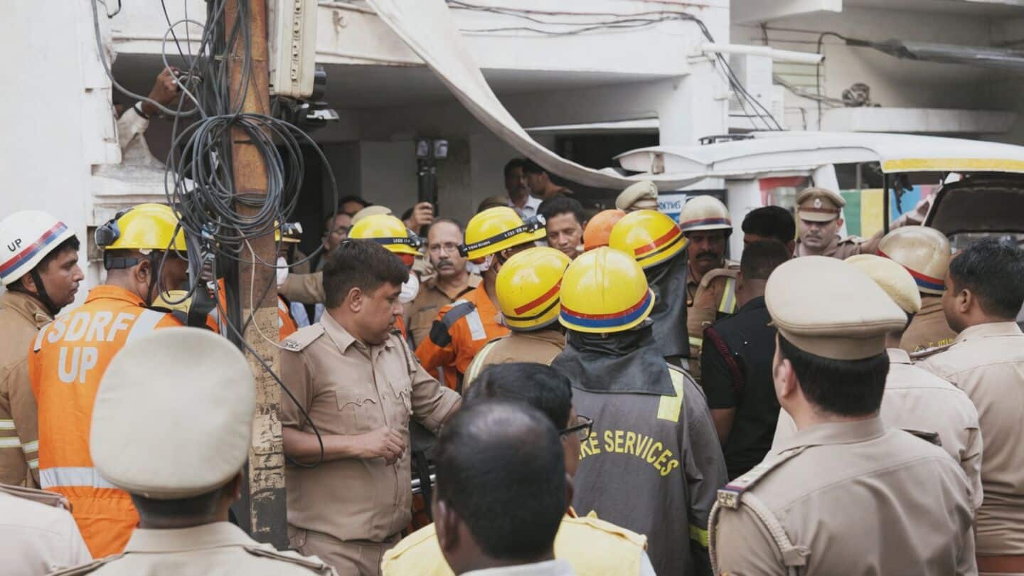 Lucknow Aliganj blaze kills 14 as rescue operations continue