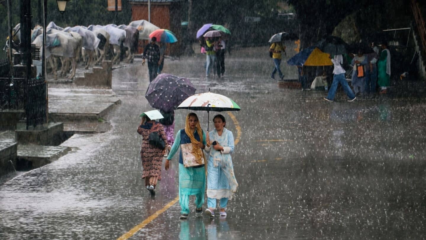 India Meteorological Department warns of heavy monsoon rain this week