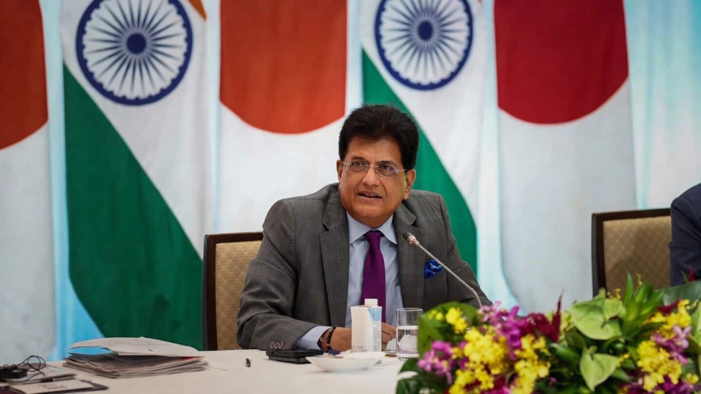 Piyush Goyal says India explores UAE LPG LNG subsea pipelines