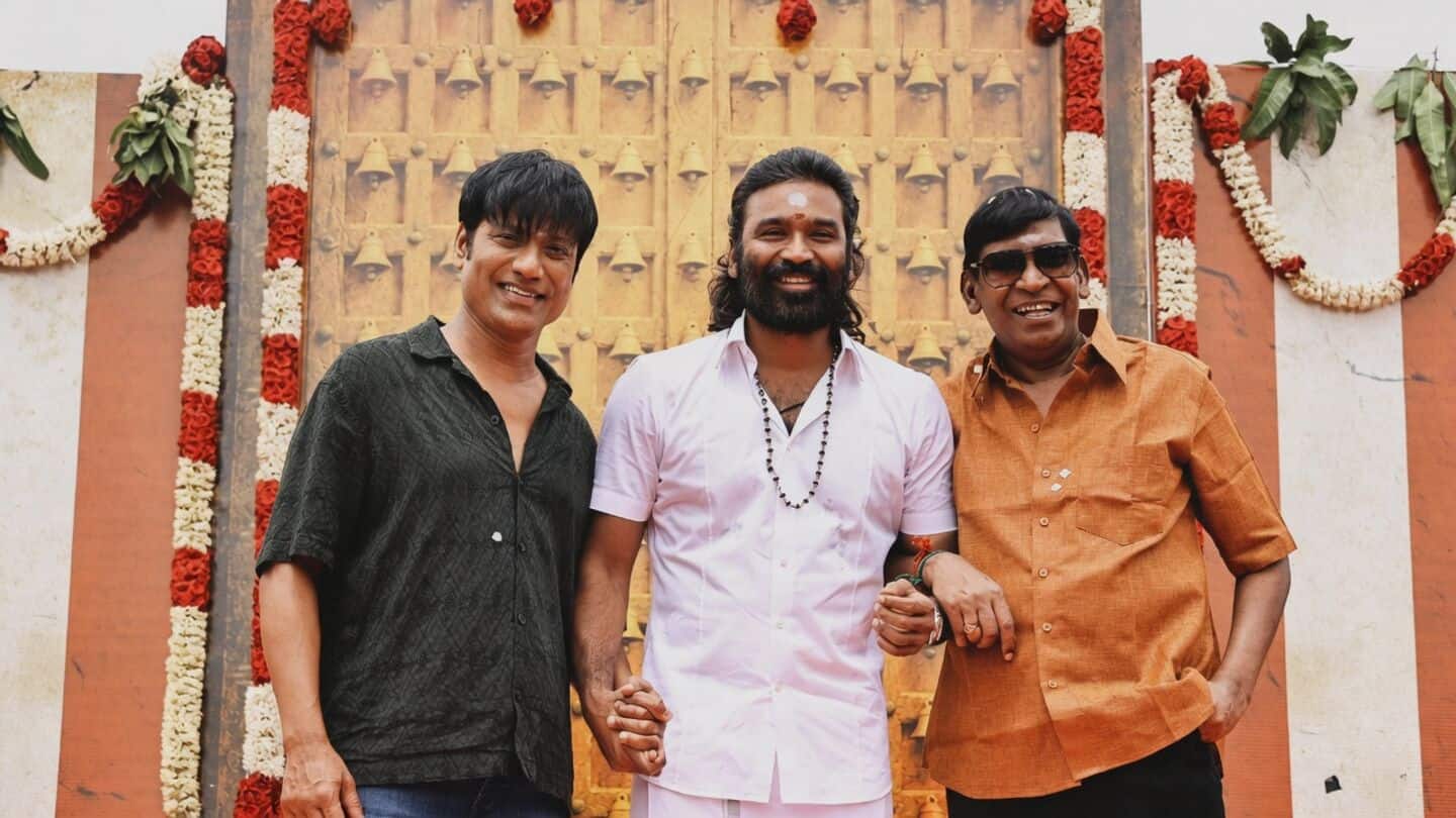 Dhanush's 'D 56' begins with Karuppasamy temple pooja, Pachamuthu directs