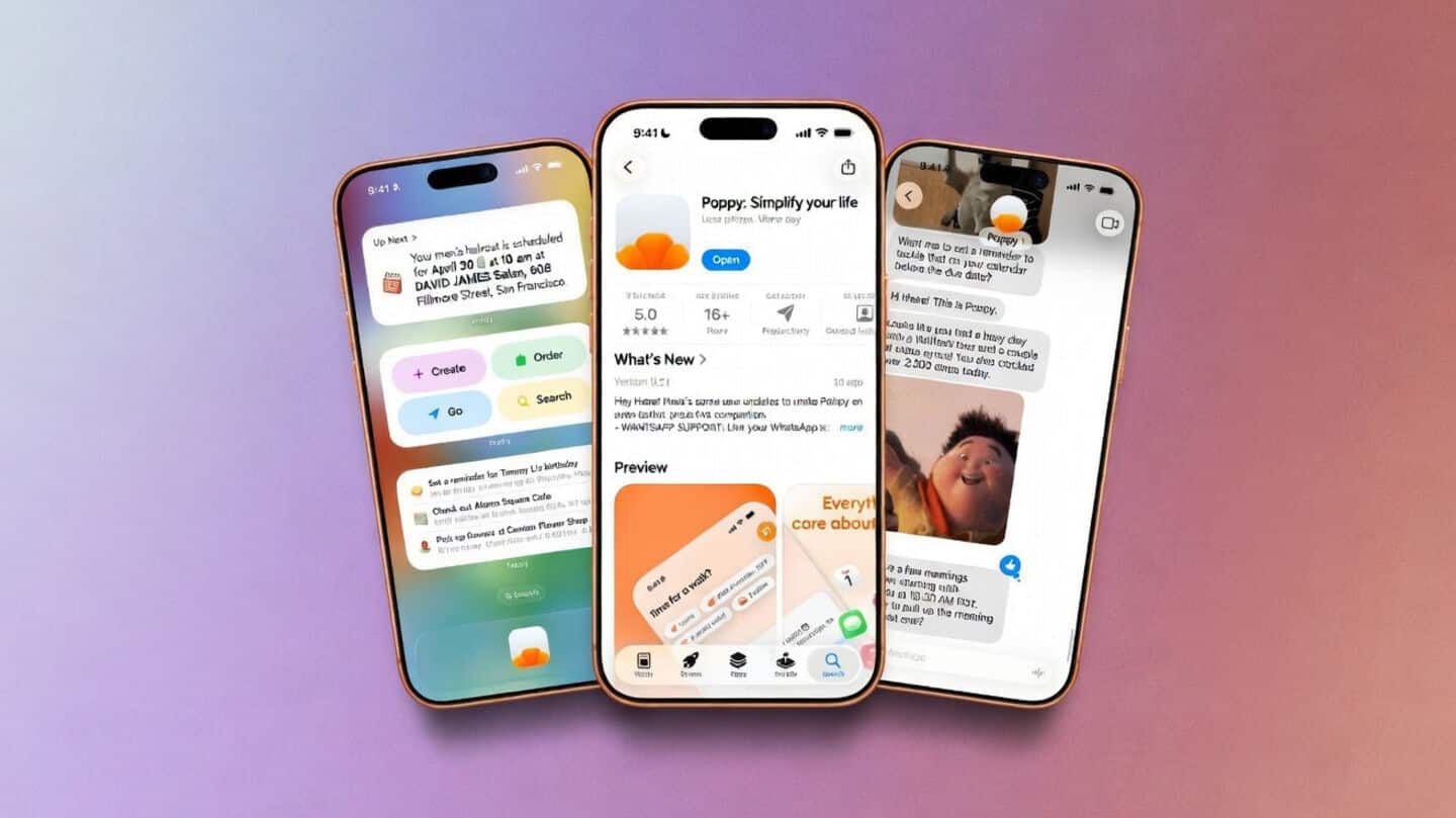 Poppy launches today unifying calendars, emails and messages with suggestions