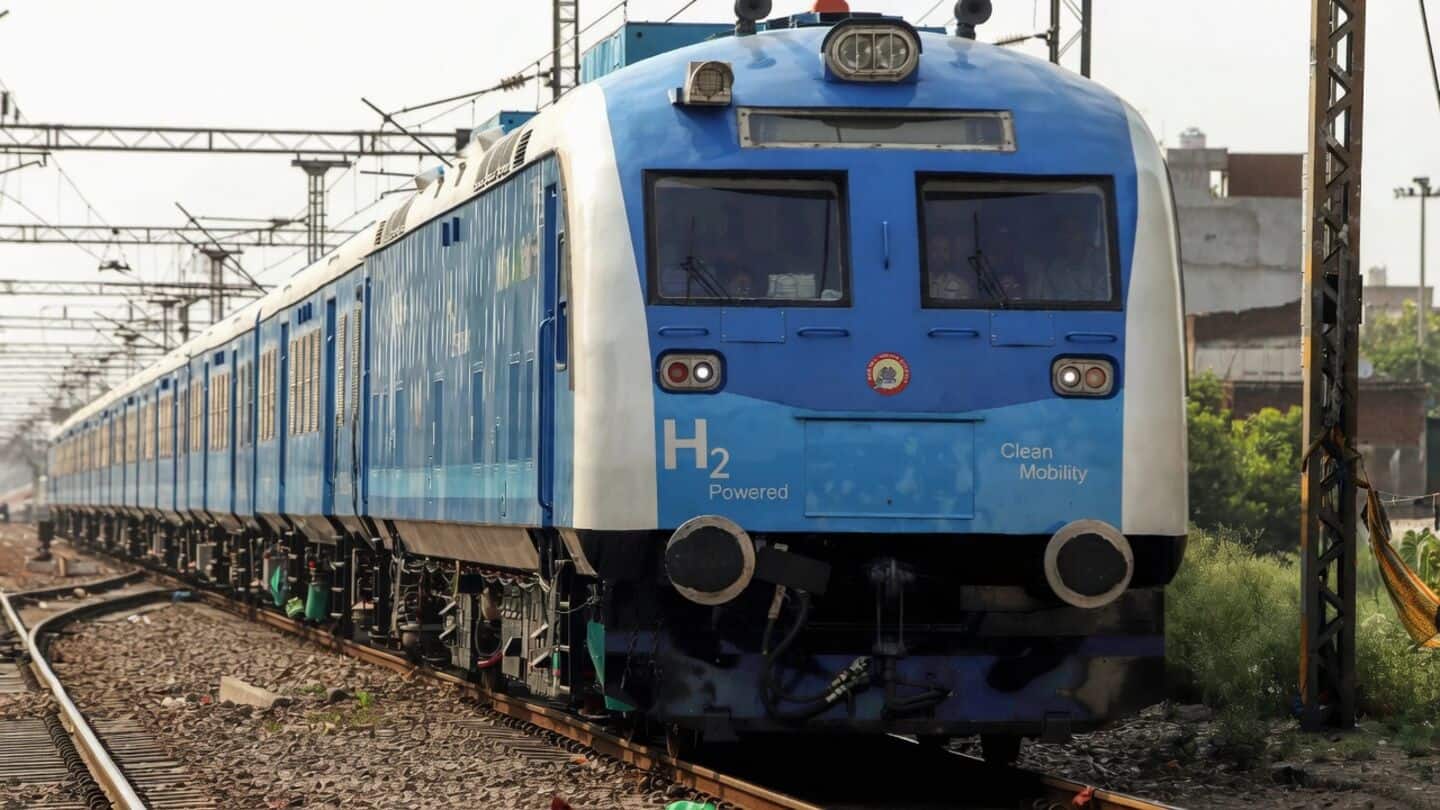India's 1st hydrogen train inaugurated by PM Modi in Haryana