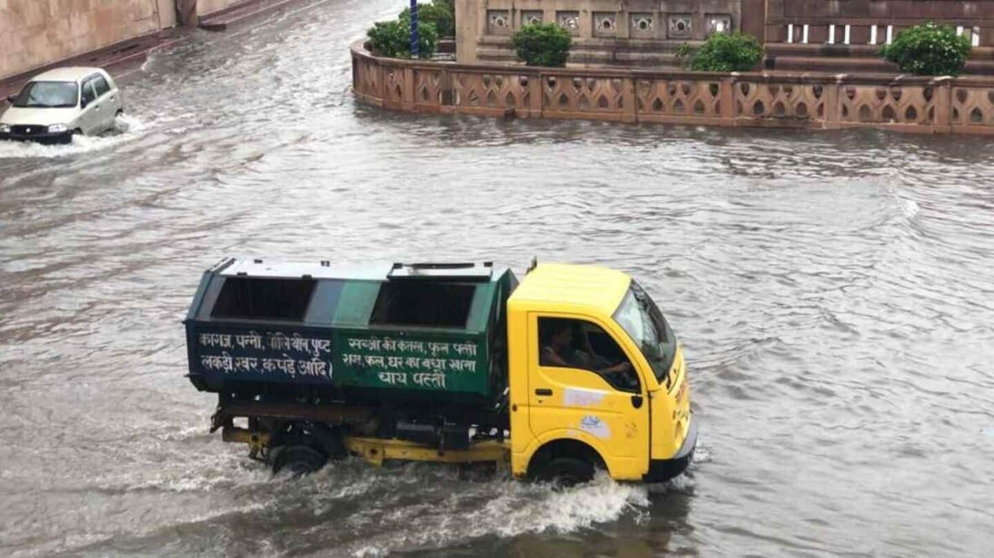 Heavy rains submerge Lucknow, expose municipal negligence