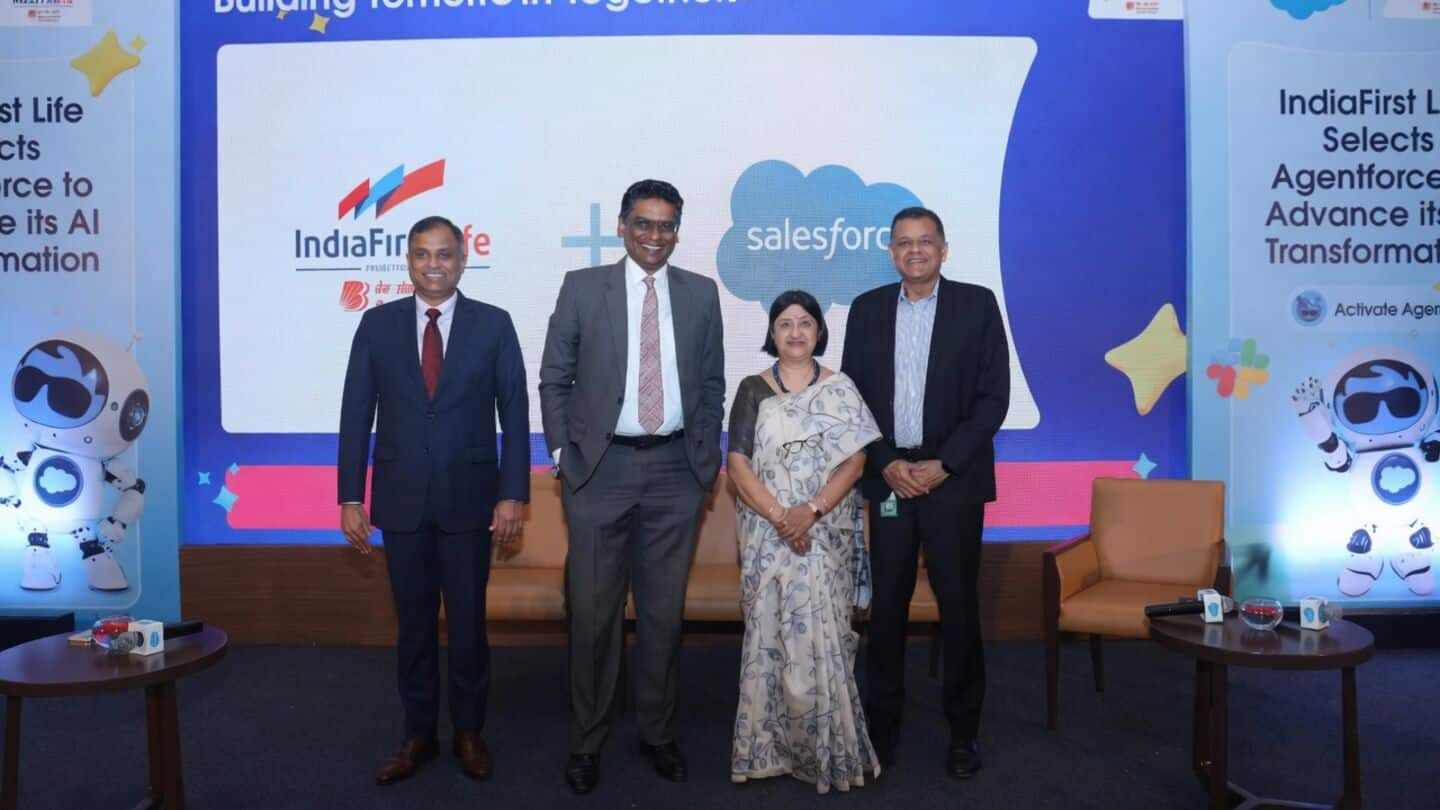 IndiaFirst Life Insurance and Salesforce roll out Agentforce AI