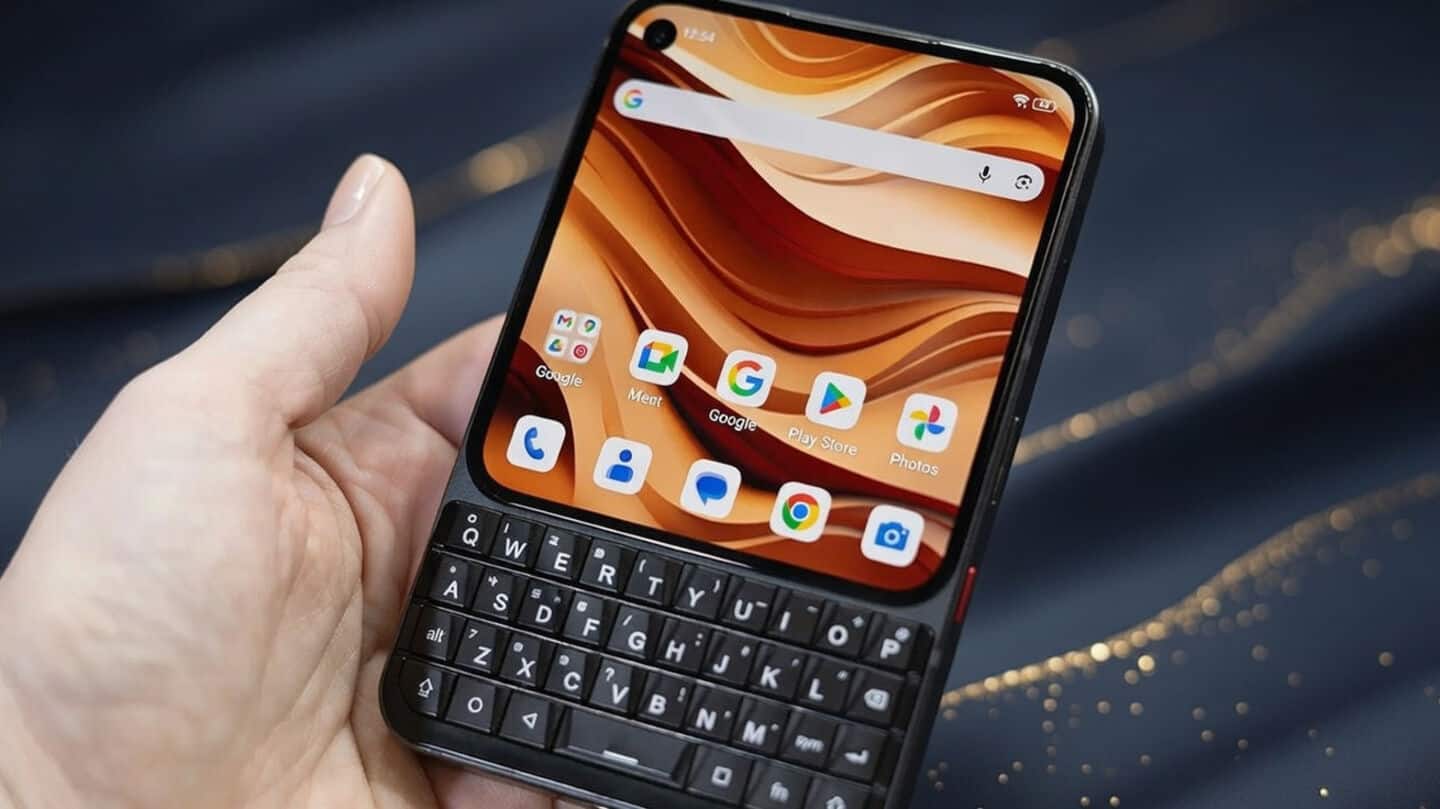 This Android phone brings back BlackBerry's iconic keyboard