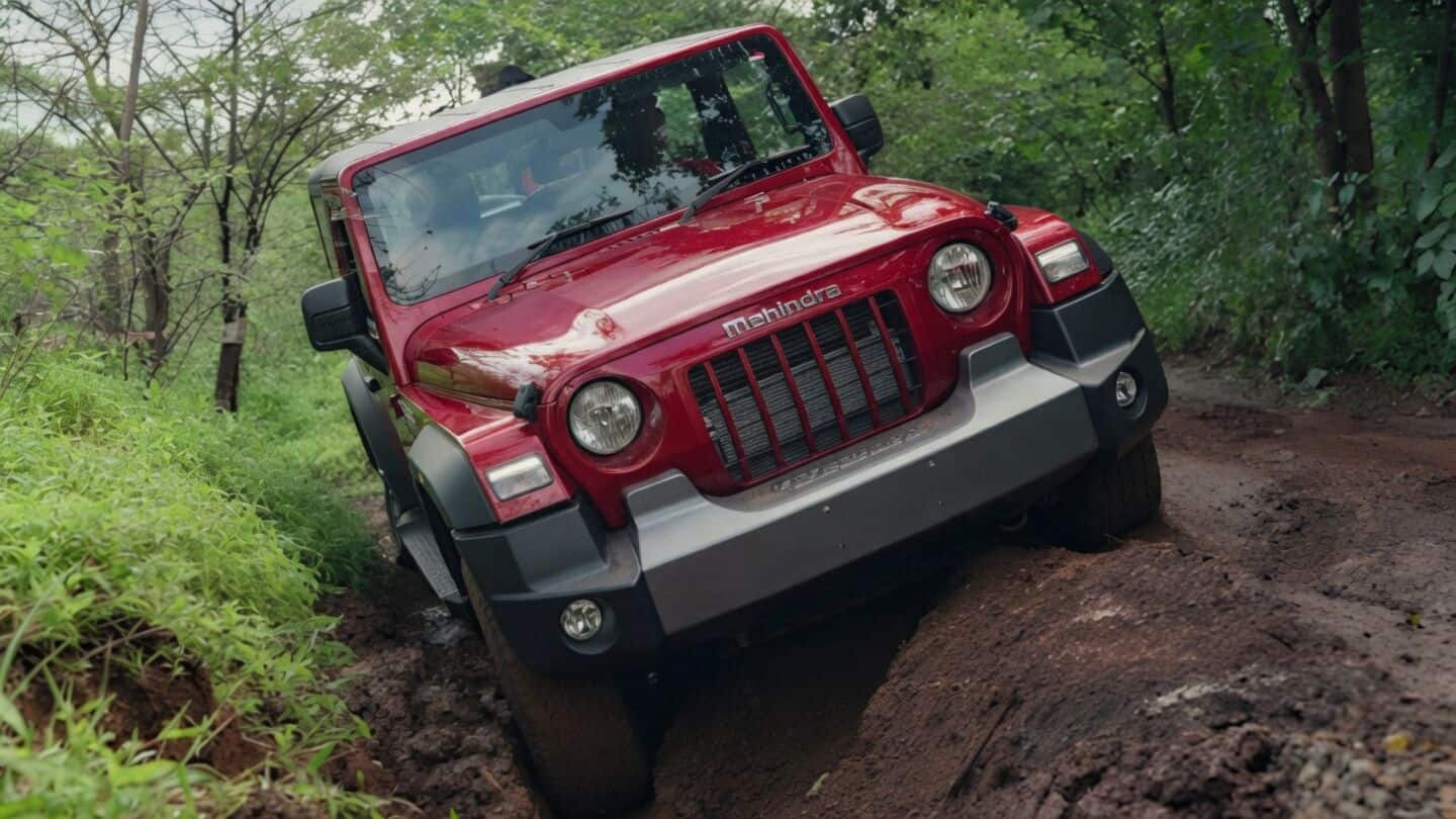 Mahindra expected to debut refreshed 3-door Thar on August 15