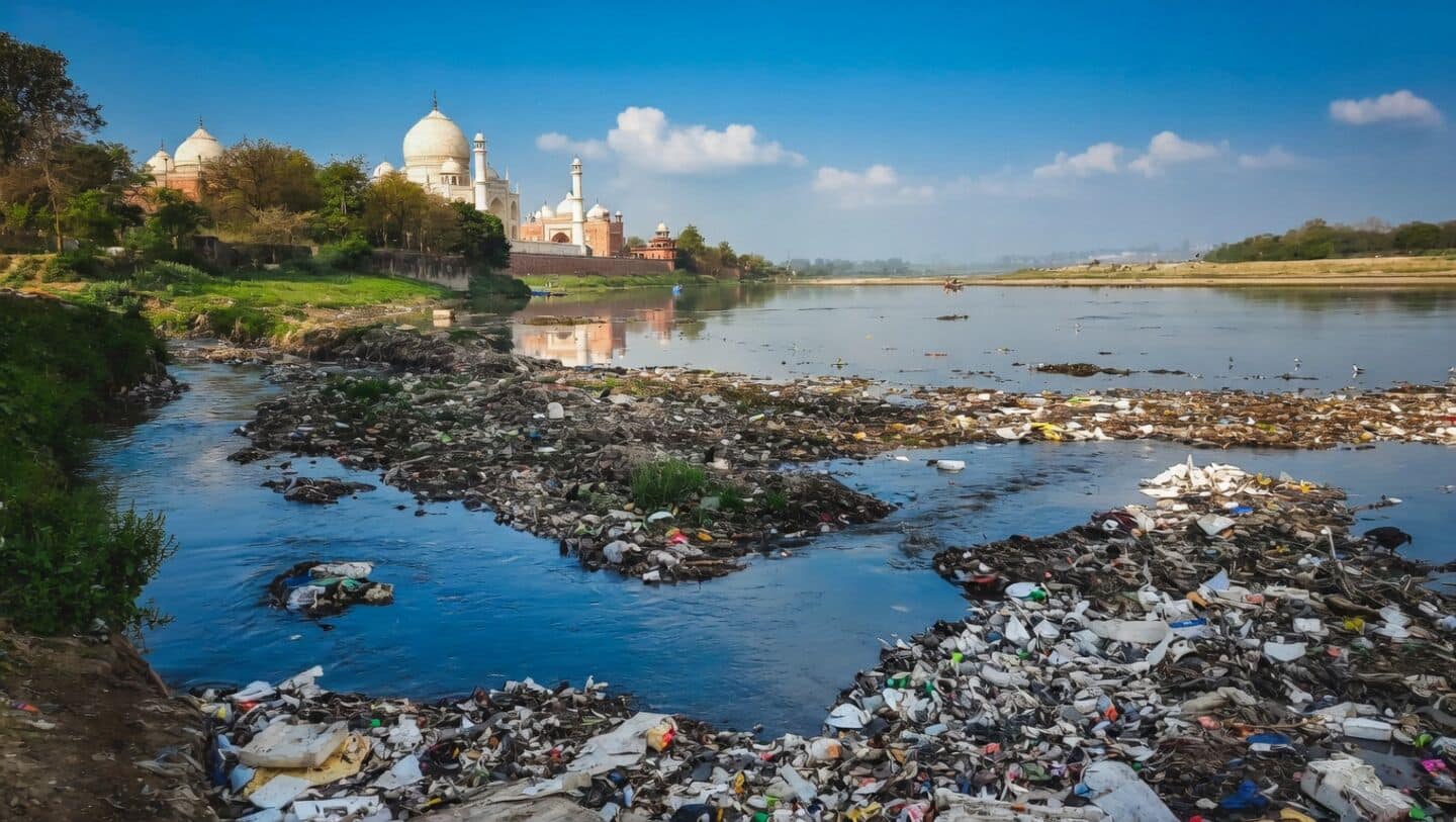 Yamuna still polluted by untreated sewage from Delhi, Gurugram, Faridabad