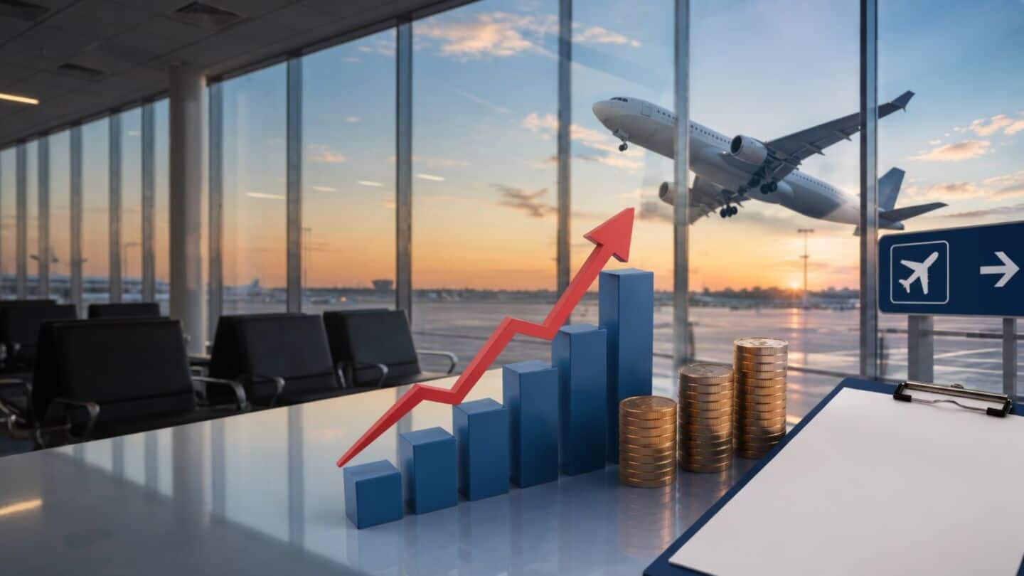 Government data shows air passenger prices up nearly 32%