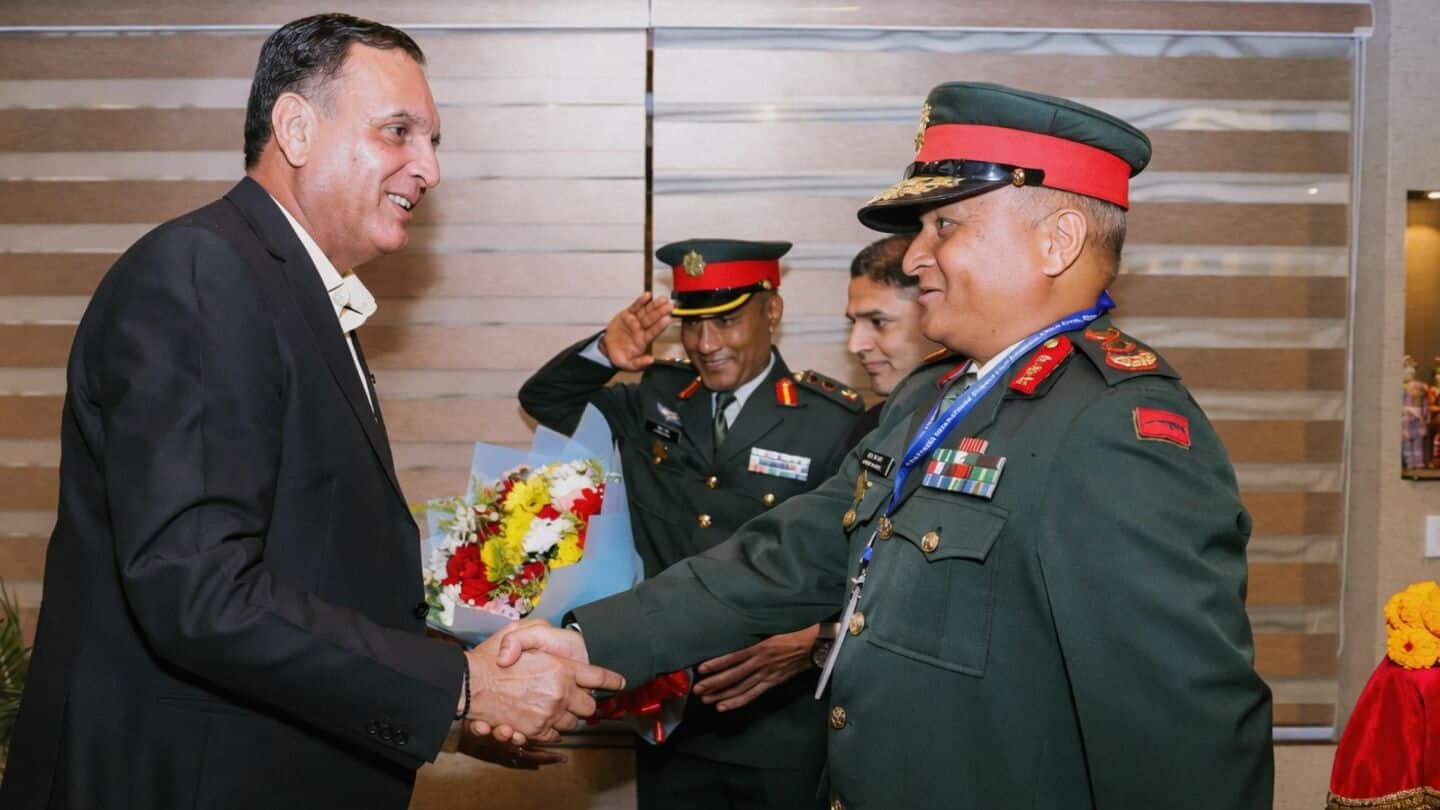 Indian Army chief Gen. Dhiraj Seth begins Nepal visit
