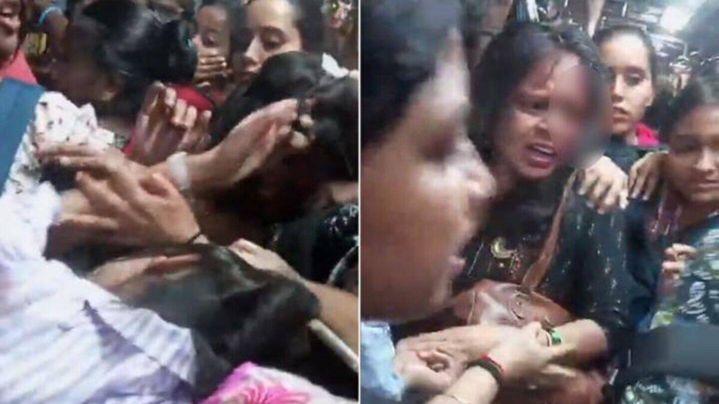 'Speak in Marathi or get out': Women clash in Mumbai local