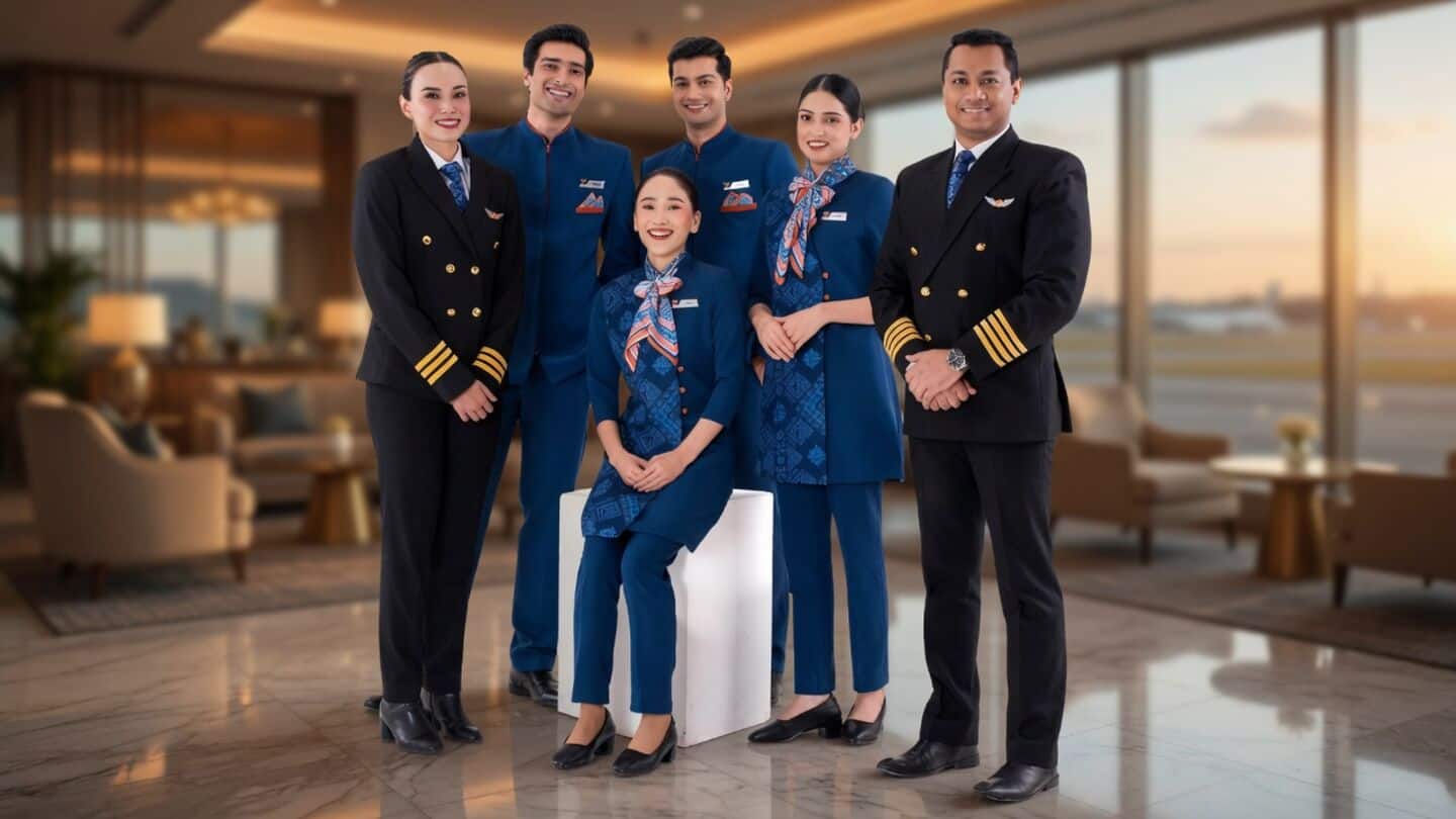Air India Express unveils uniforms blending modern and traditional