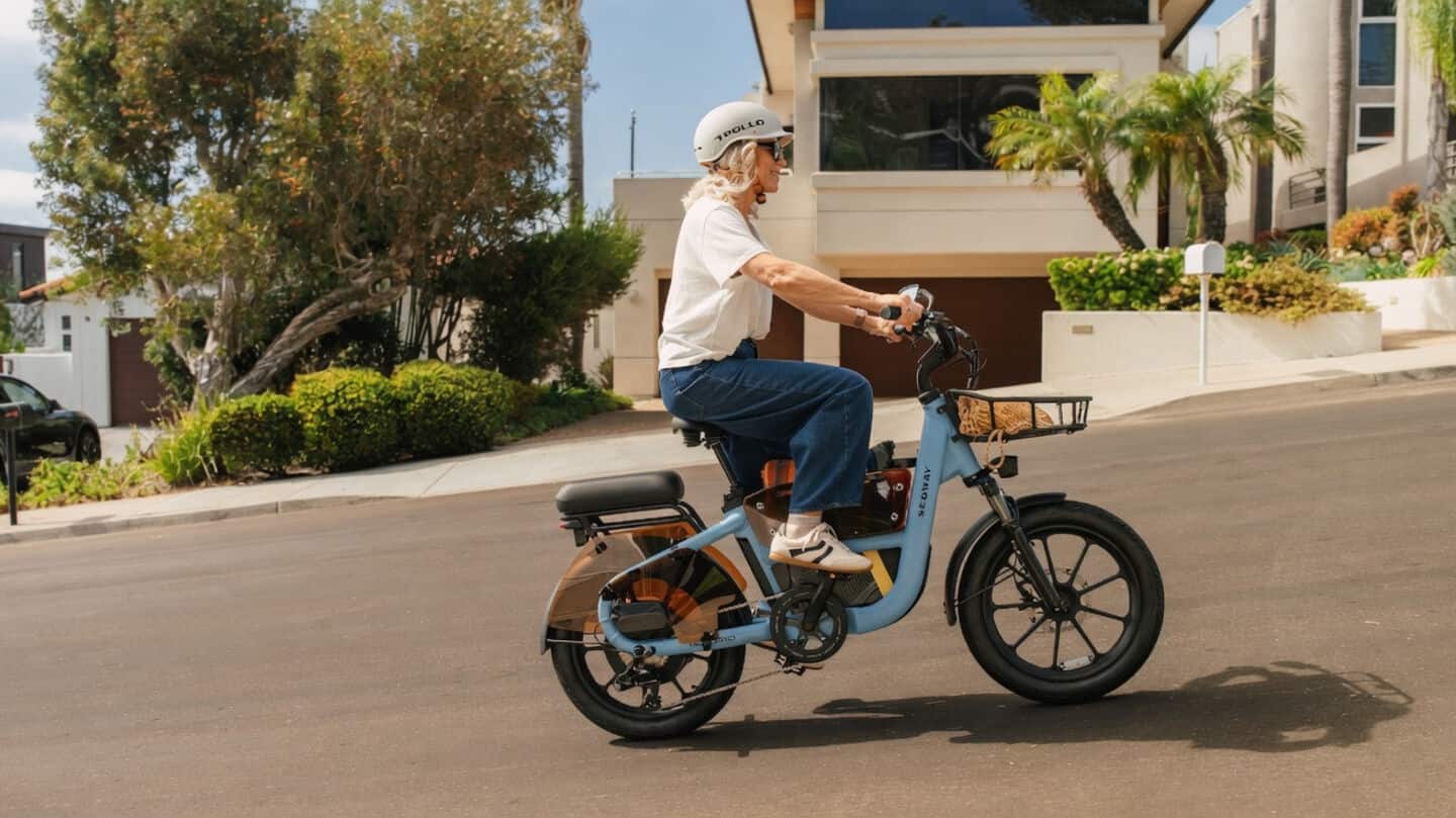 Segway debuts MUXI Pro cargo e-bike with auto-shift, 73-mile range
