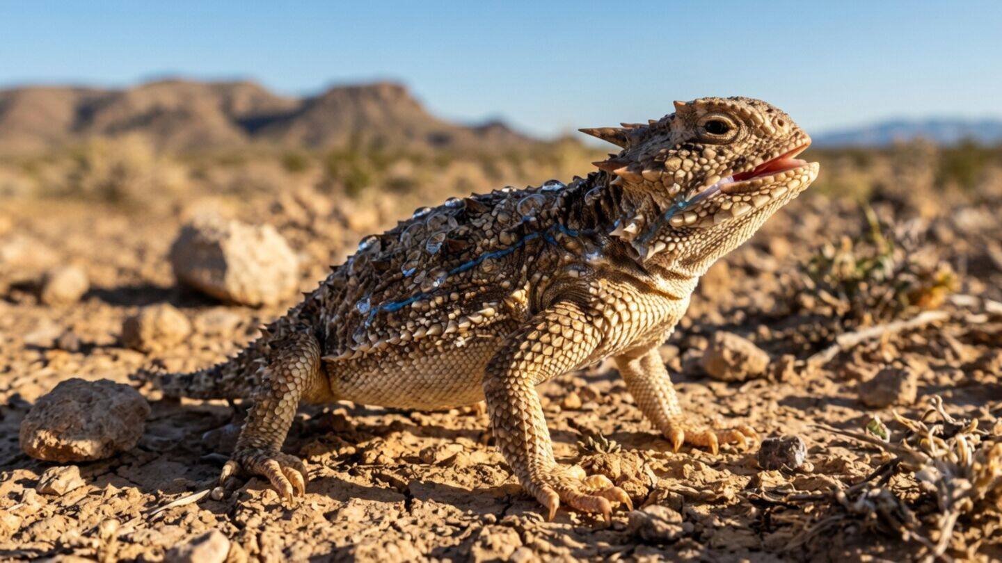 Scientists develop water harvesting technology inspired by desert horned lizard