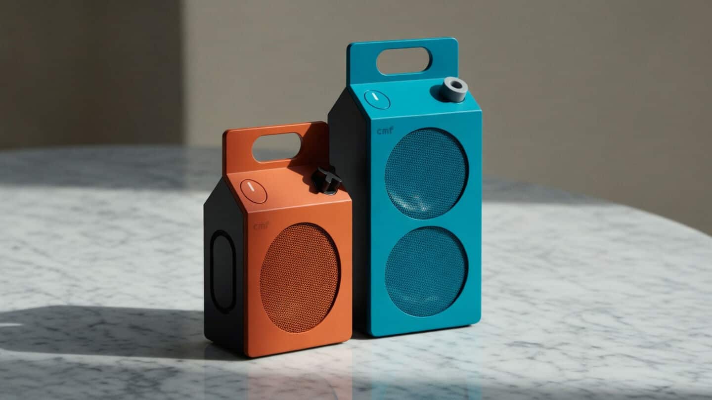 Nothing's CMF brand launches milk carton wireless speakers with NFC