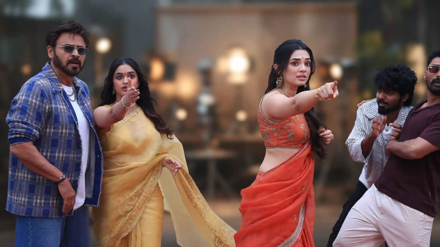 'VenkyAnil5' promo 'Kathi Lanti Idea' teases Latha house shoot fun