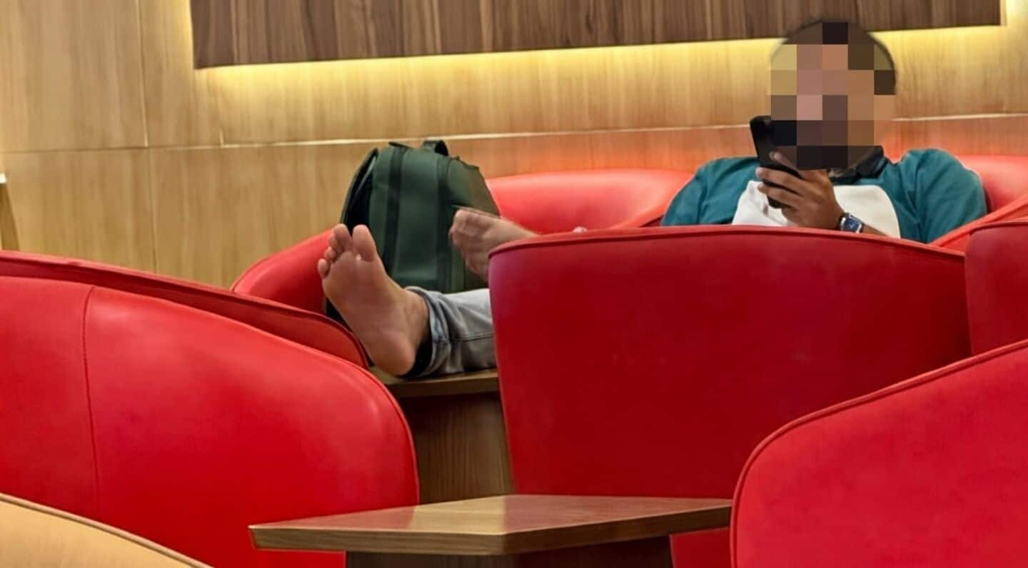 Vivek Shukla criticizes fellow Indian travelers at Bangkok airport lounge