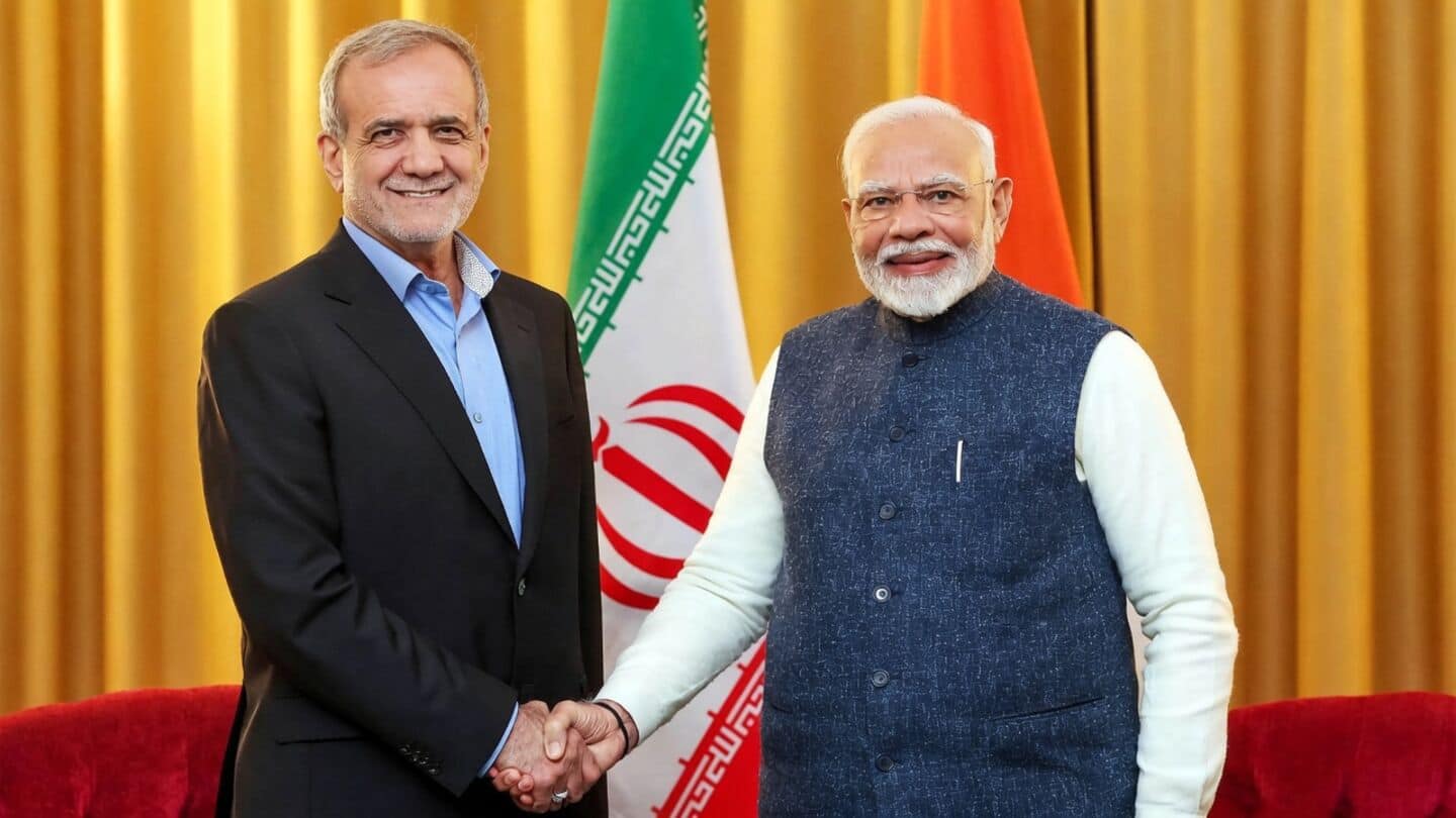 Iran's Masoud Pezeshkian visits New Delhi, meets Modi and Putin