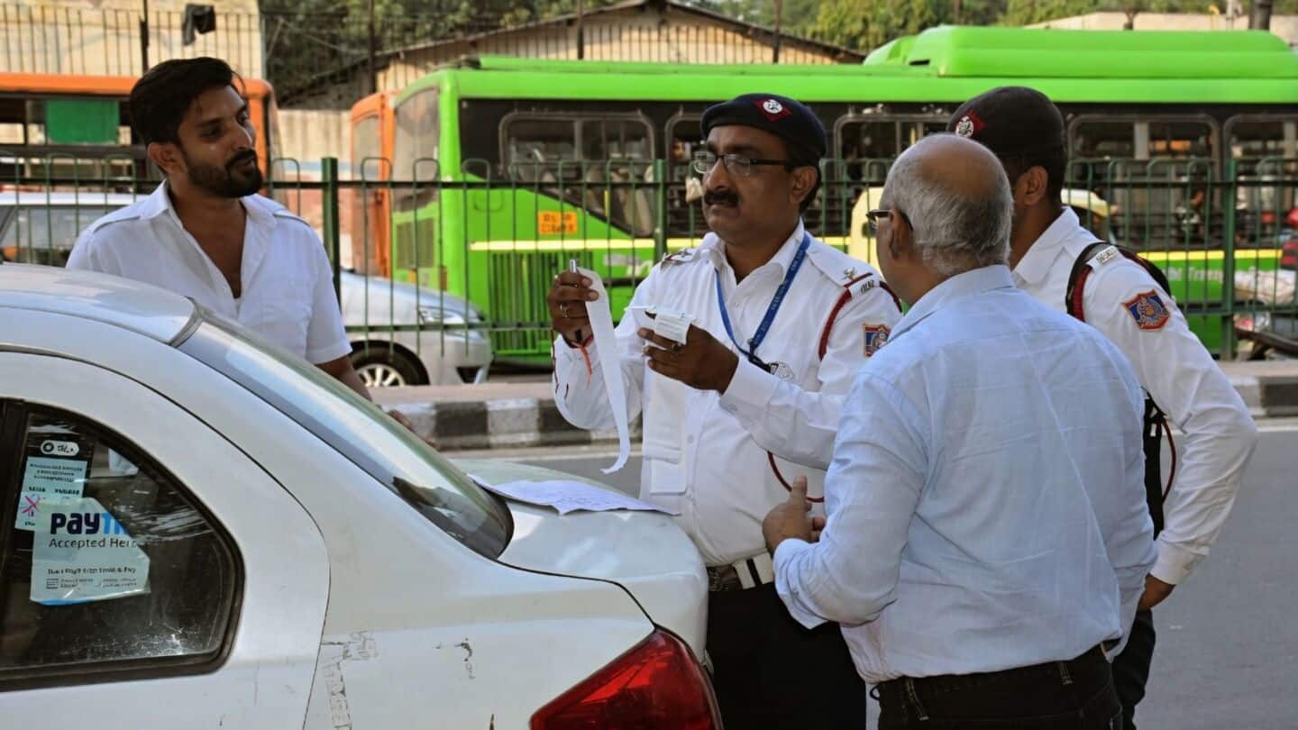 Delhi and Uttar Pradesh owe over ₹22,000cr in traffic fines