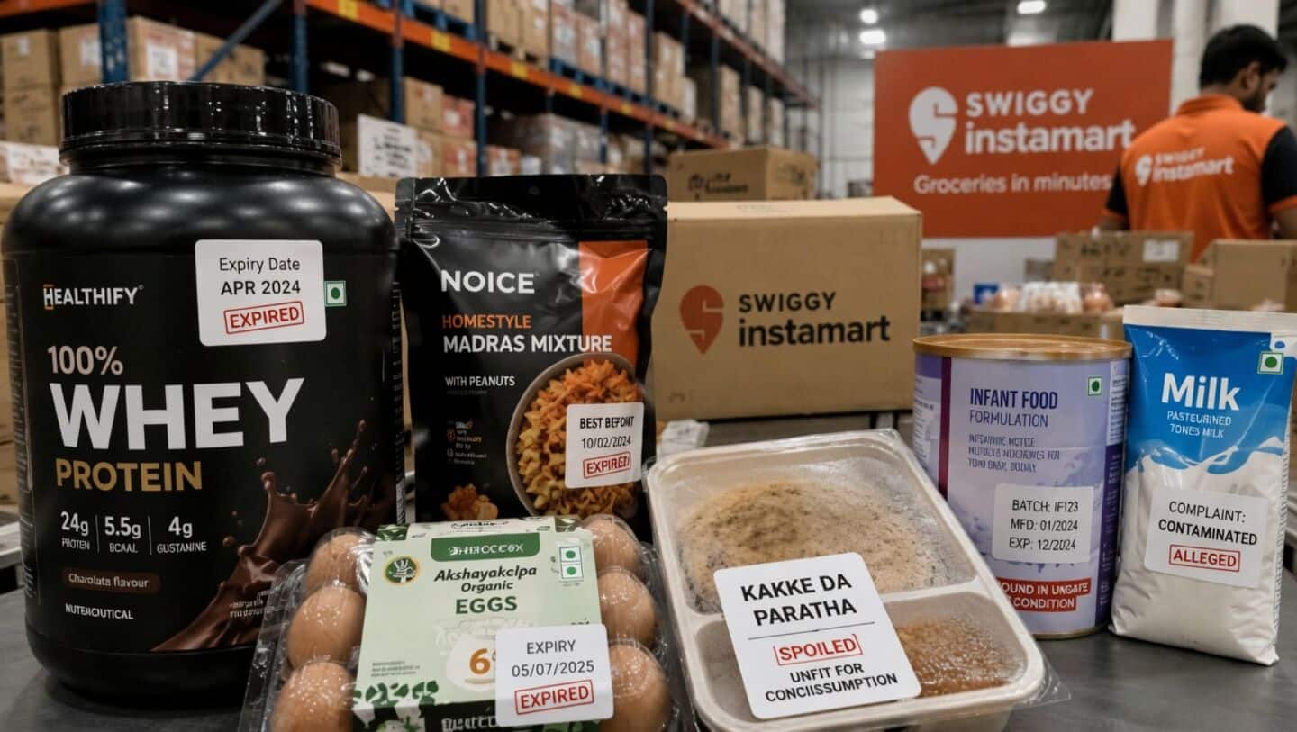 FSSAI sends 9 notices to Swiggy Instamart over food complaints