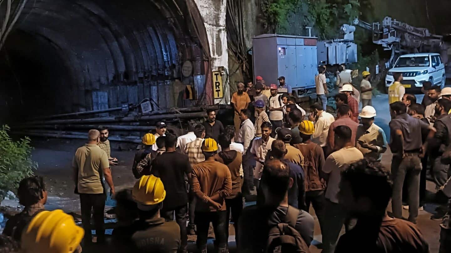 Landslide near Pipalkoti traps 22 in Uttarakhand tunnel, 18 rescued