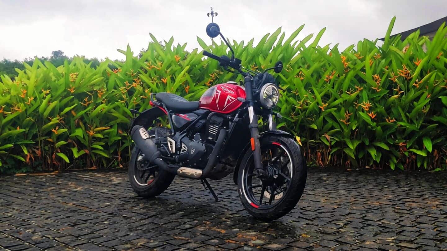 Triumph raises 400cc model prices by ₹3,000-₹10,000 starting today