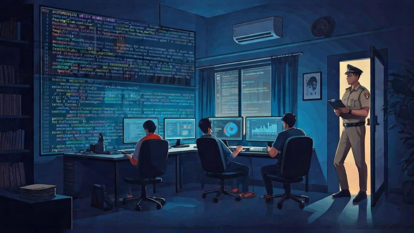 Delhi Police uncovered online exam cheating using remote desktop software