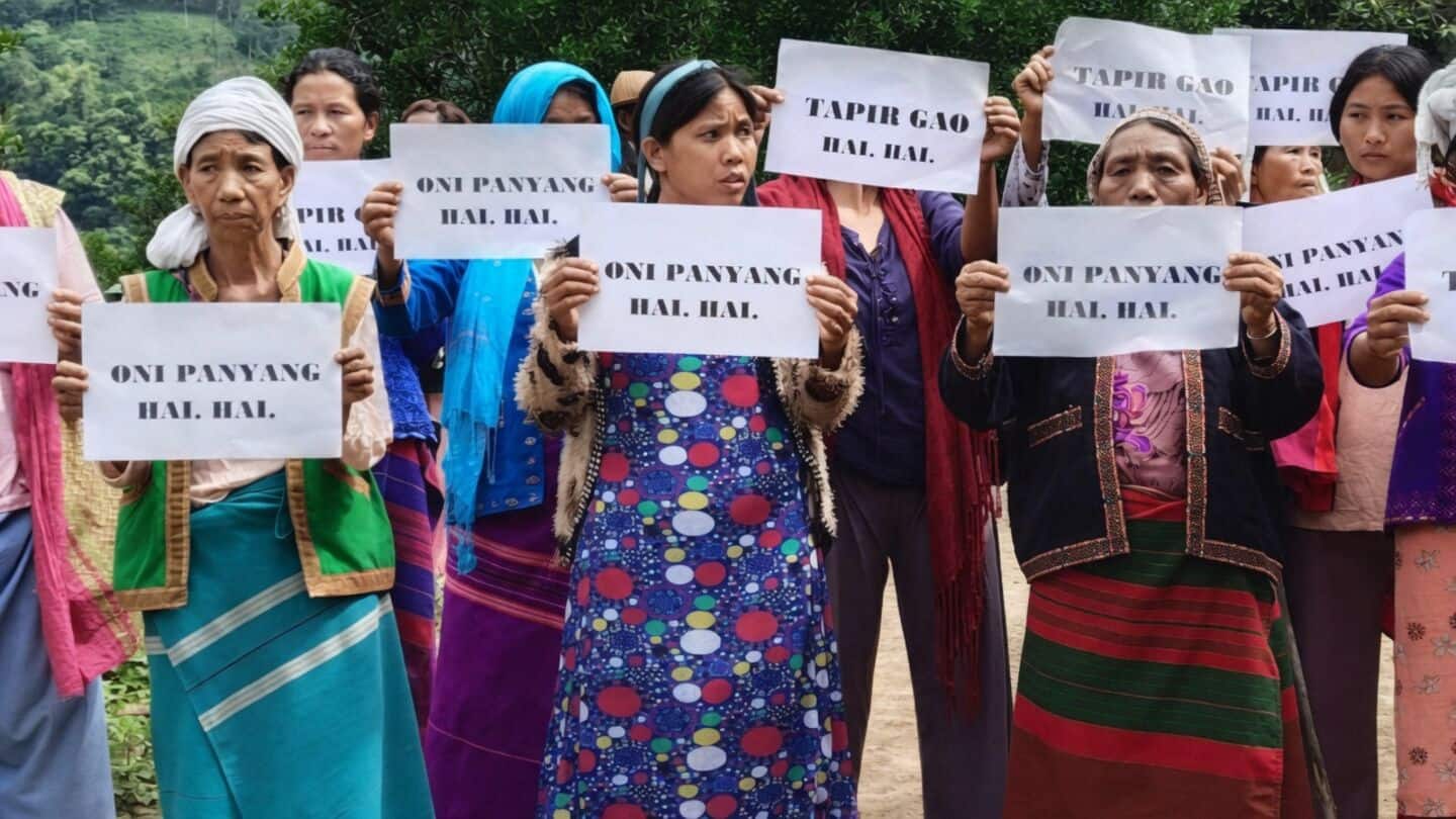 East Siang clashes: SUMP protesters allegedly vandalize Alo Libang residence