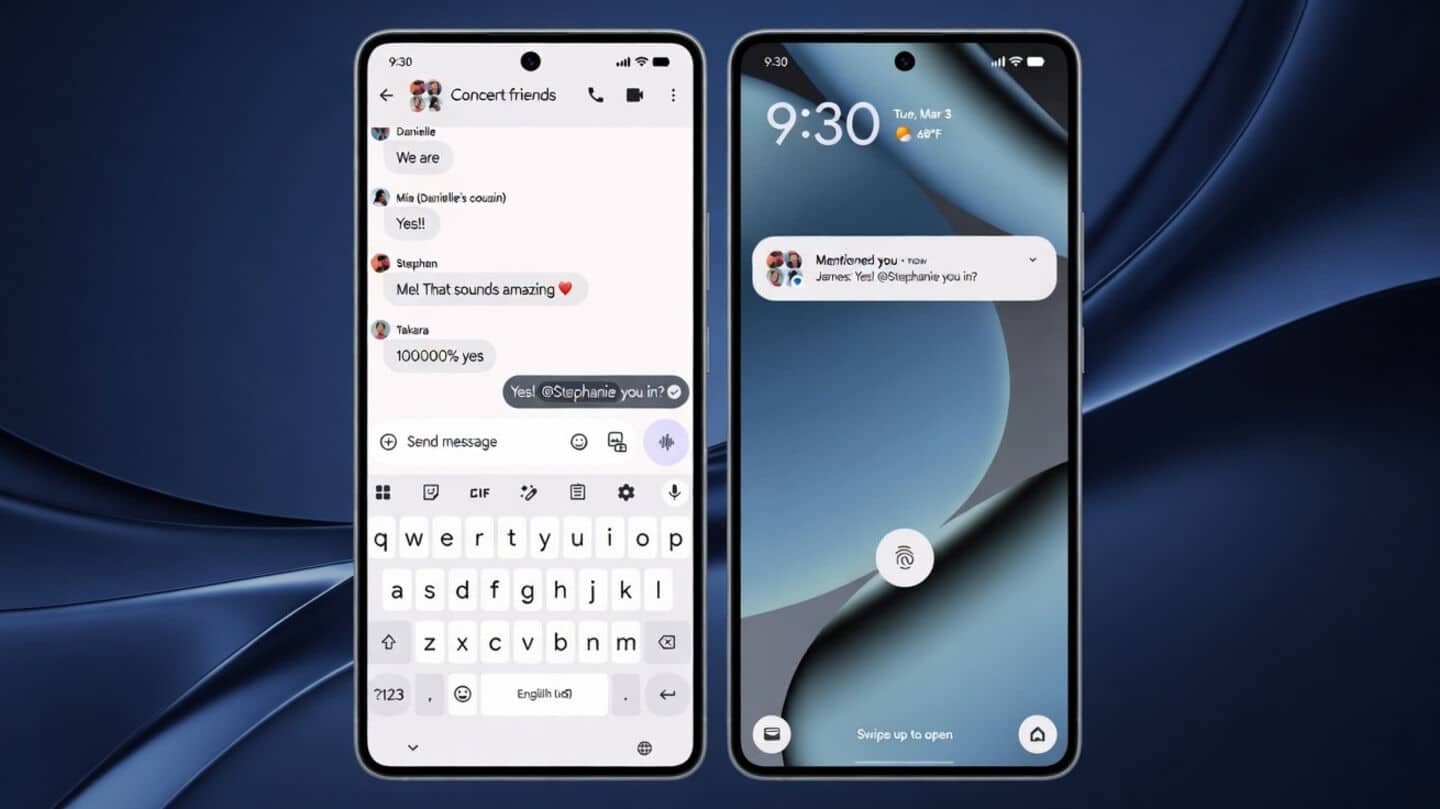 Google Messages adds trash folder, mentions in group chats