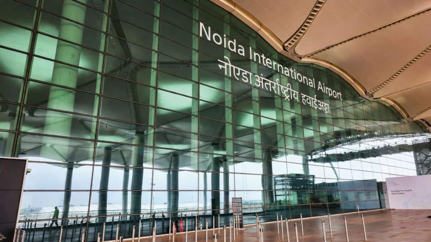 Noida International Airport posts 1st month with 40% connecting passengers