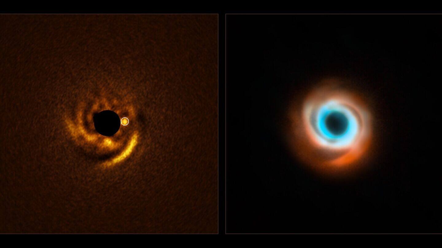 'Baby' planet discovered in dust ring around young star