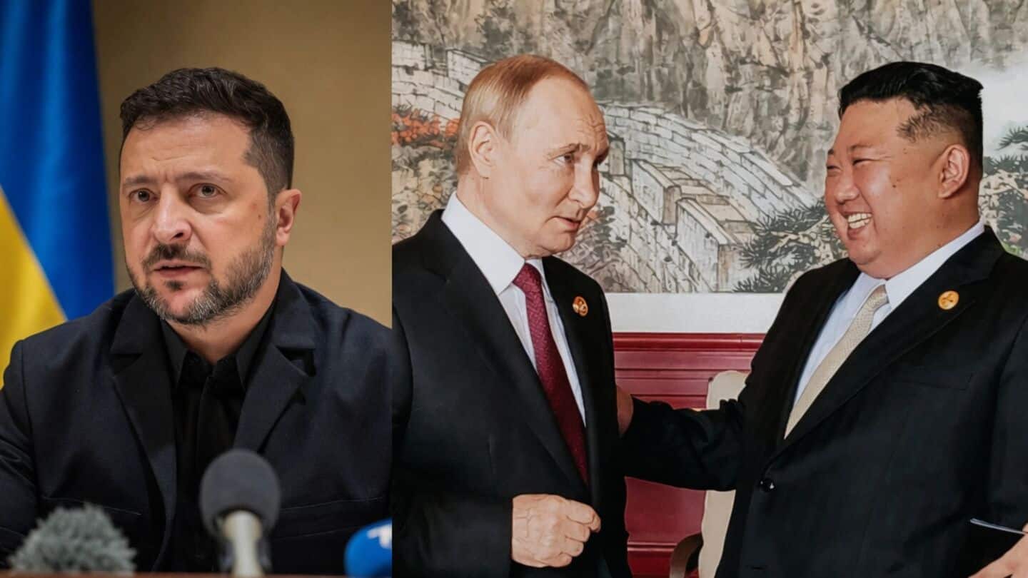 Zelenskyy: Russia possibly shared jet-powered drone technology with North Korea