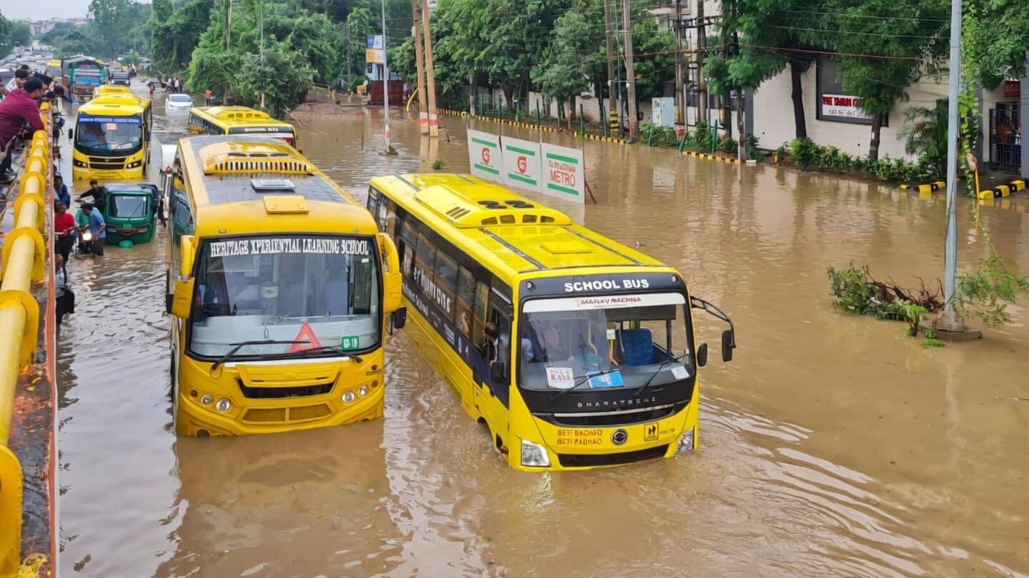 IMD warns extremely heavy rainfall across parts of UP, MP