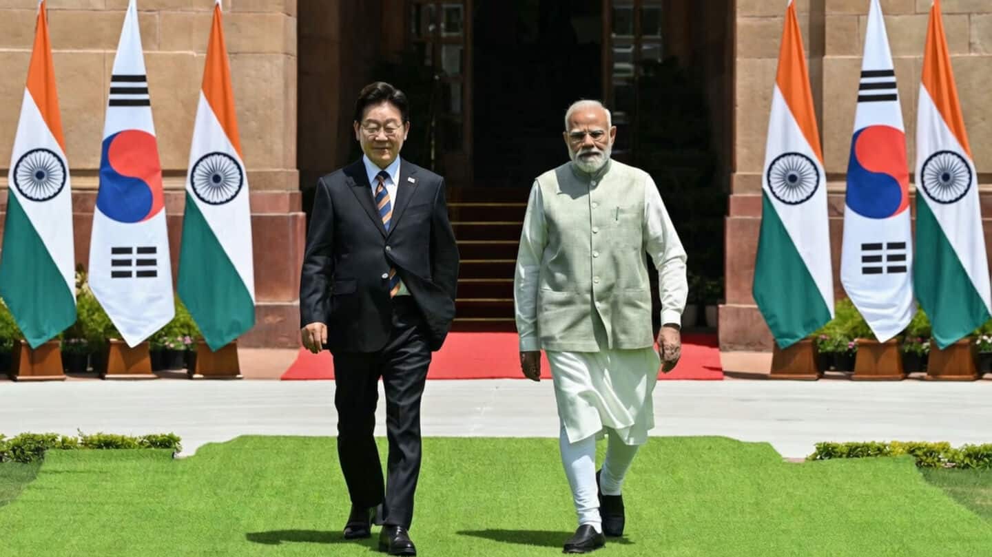 India and South Korea agree to double trade to $50B