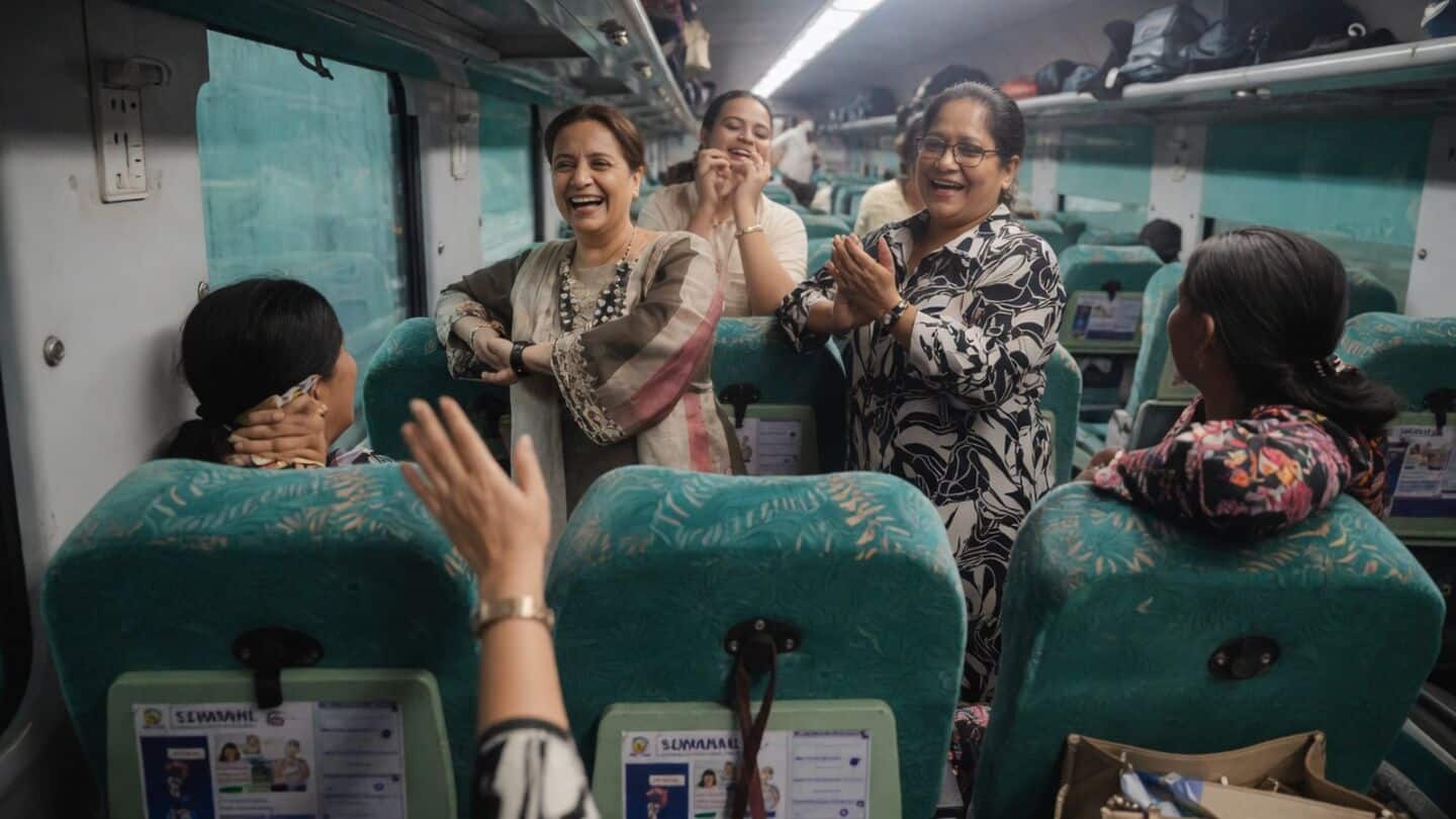 Women sing mahila sangeet on train as staff requests quiet