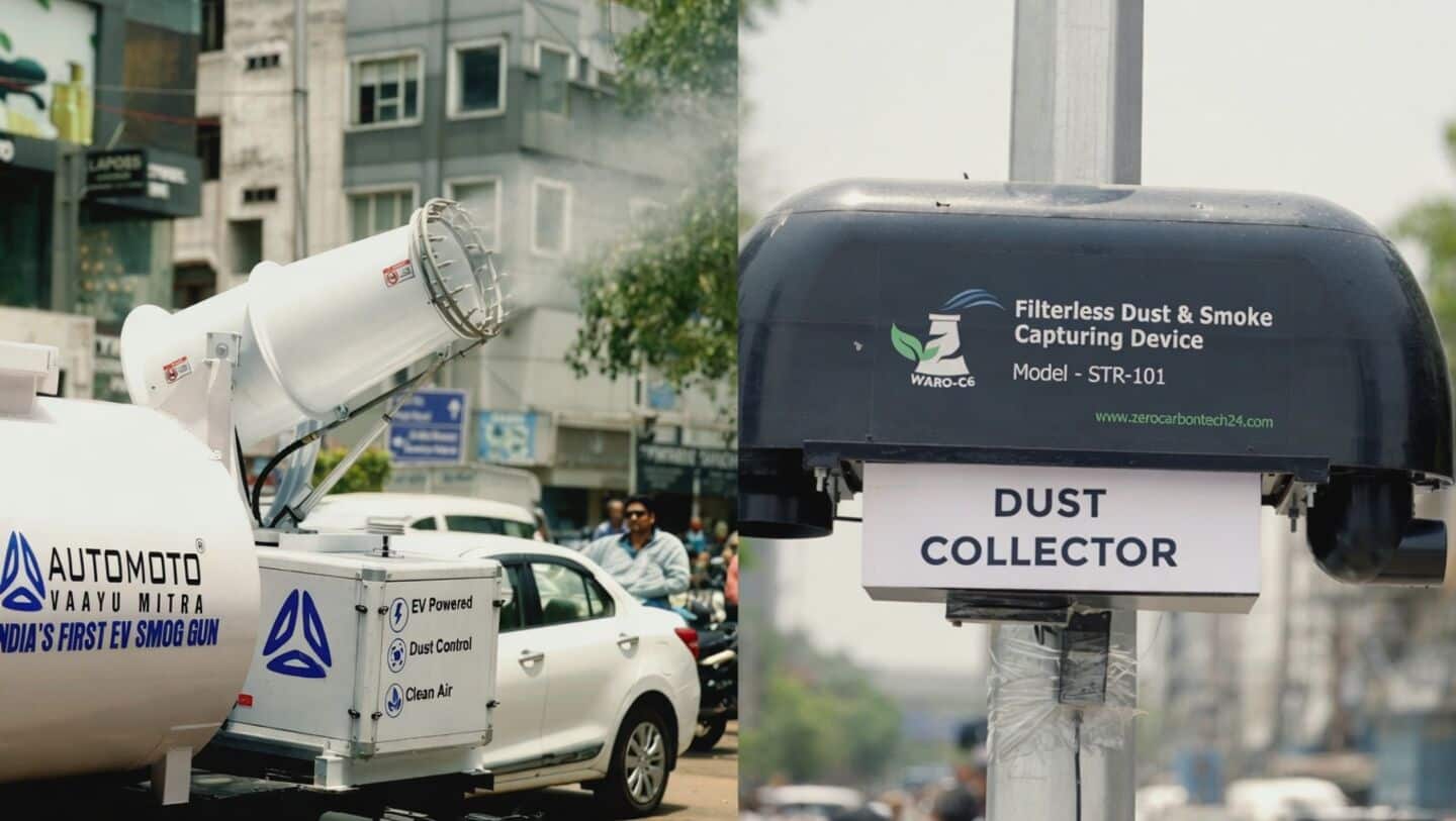 Delhi begins innovation challenge air-cleaning technology trials to tackle pollution