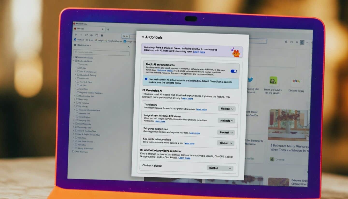 Mozilla's Firefox 148 arrives February 24, 2026 with AI controls