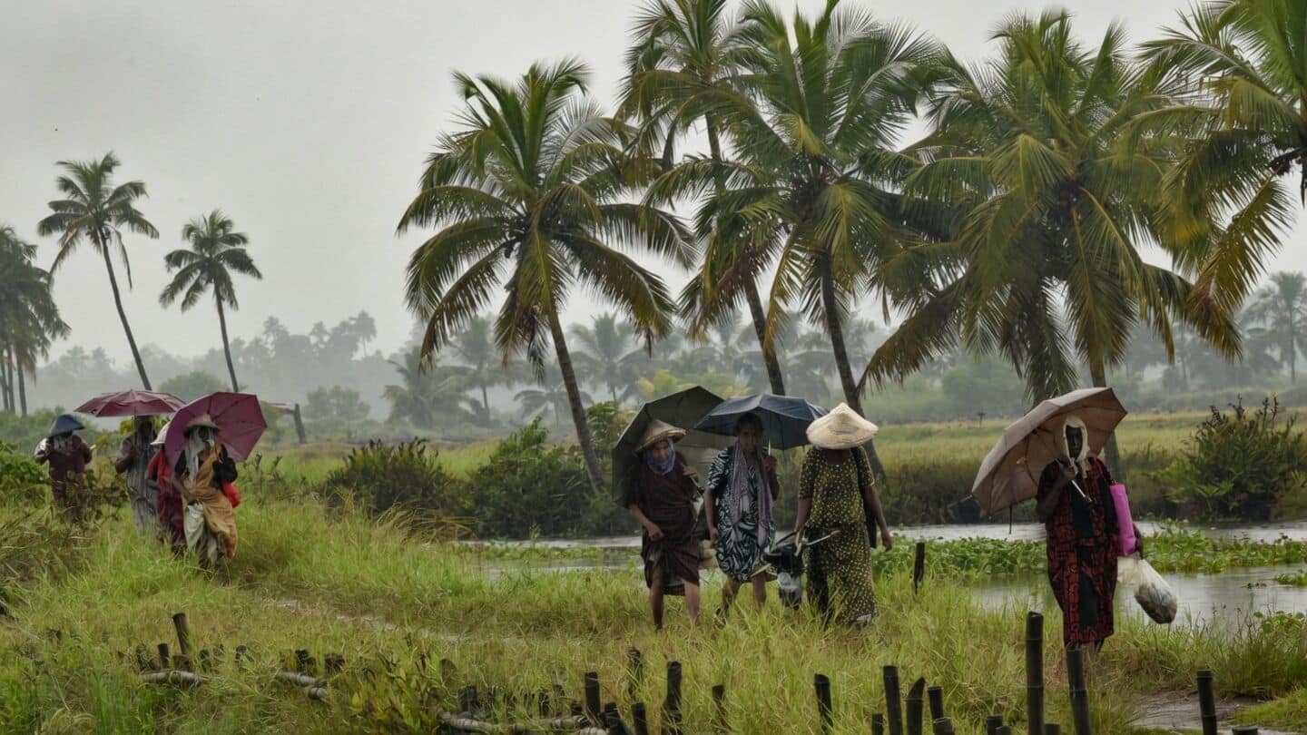 IMD issues orange alert for Kerala districts amid low pressure