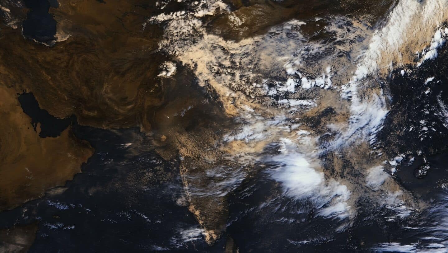 Satellite images show 70-80% of India dry despite southwest monsoon