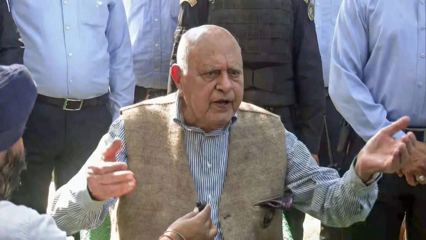 National Conference President Farooq Abdullah survives assassination attempt