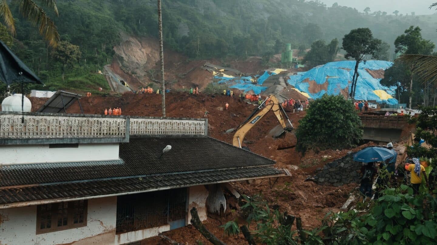 Rescue teams in Wayanad search 3rd zone for 5 missing