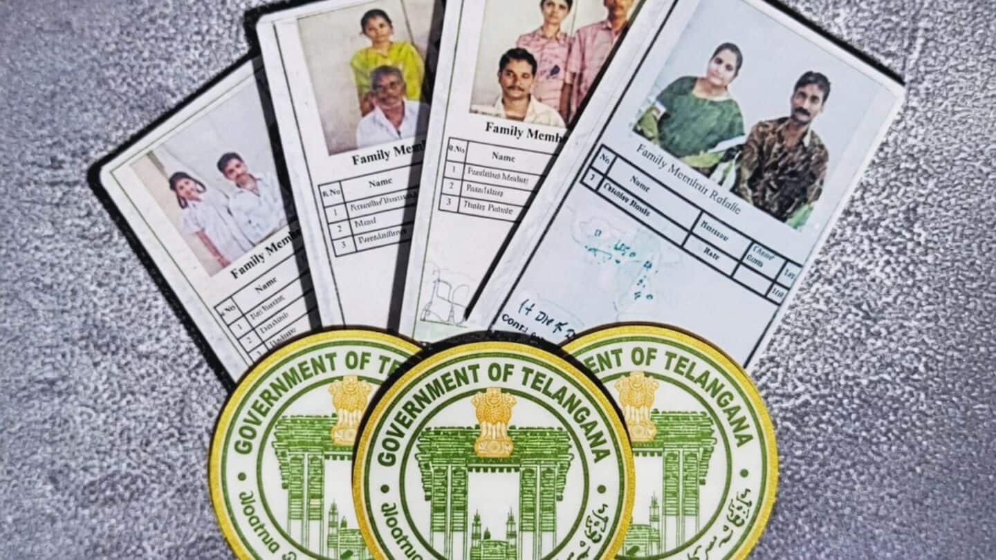 Telangana to issue 1.05cr smart ration cards, Revanth Reddy launching