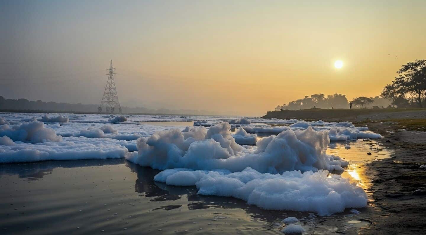 Yamuna pollution surged last month with sewage at 400,000 units