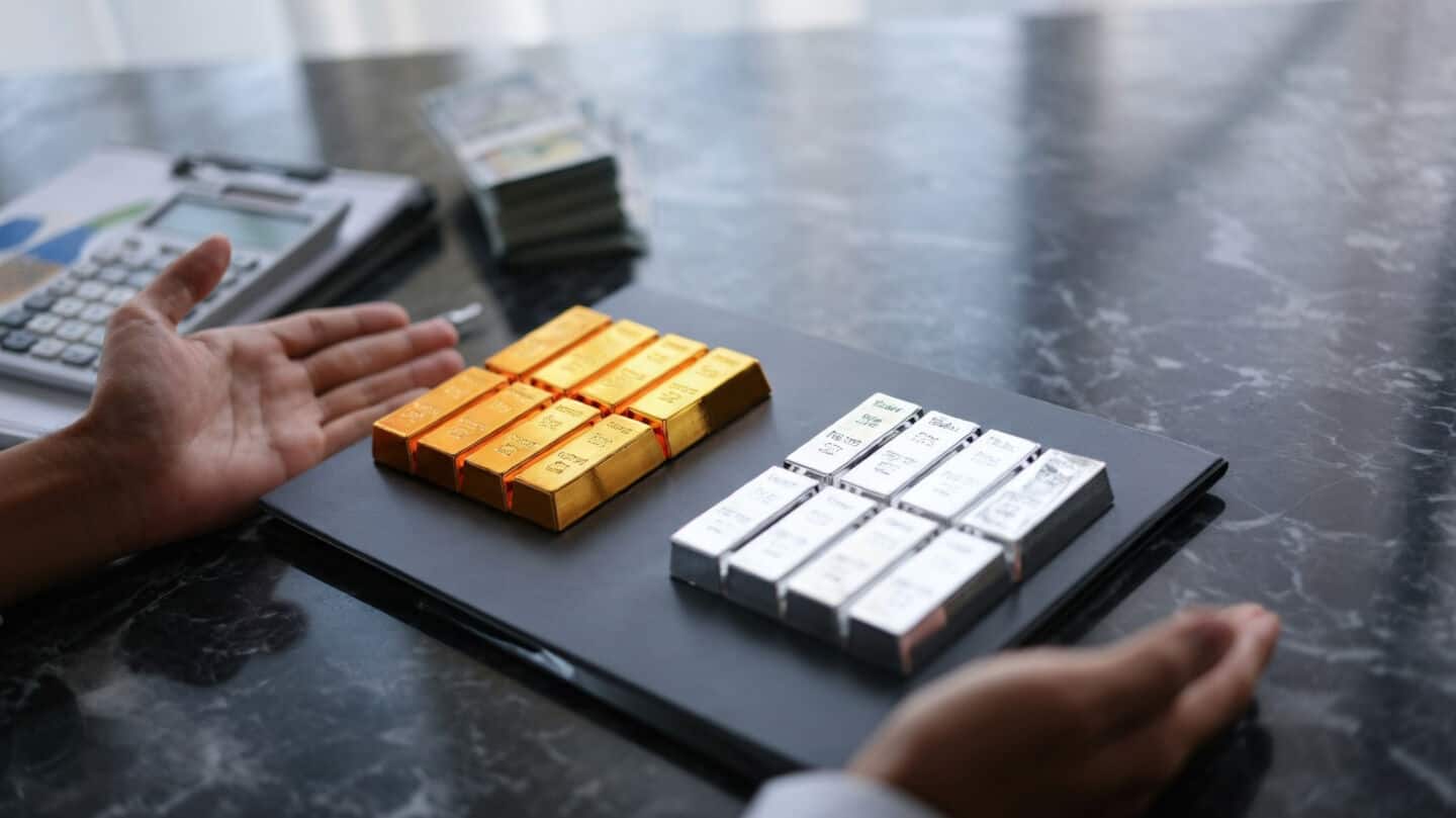 Gold, silver slip in India, 24K at ₹1.54L per 10g