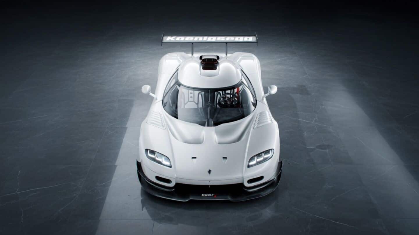 Koenigsegg unveils CCGT1 street-legal limited to 70, up to 1,600hp