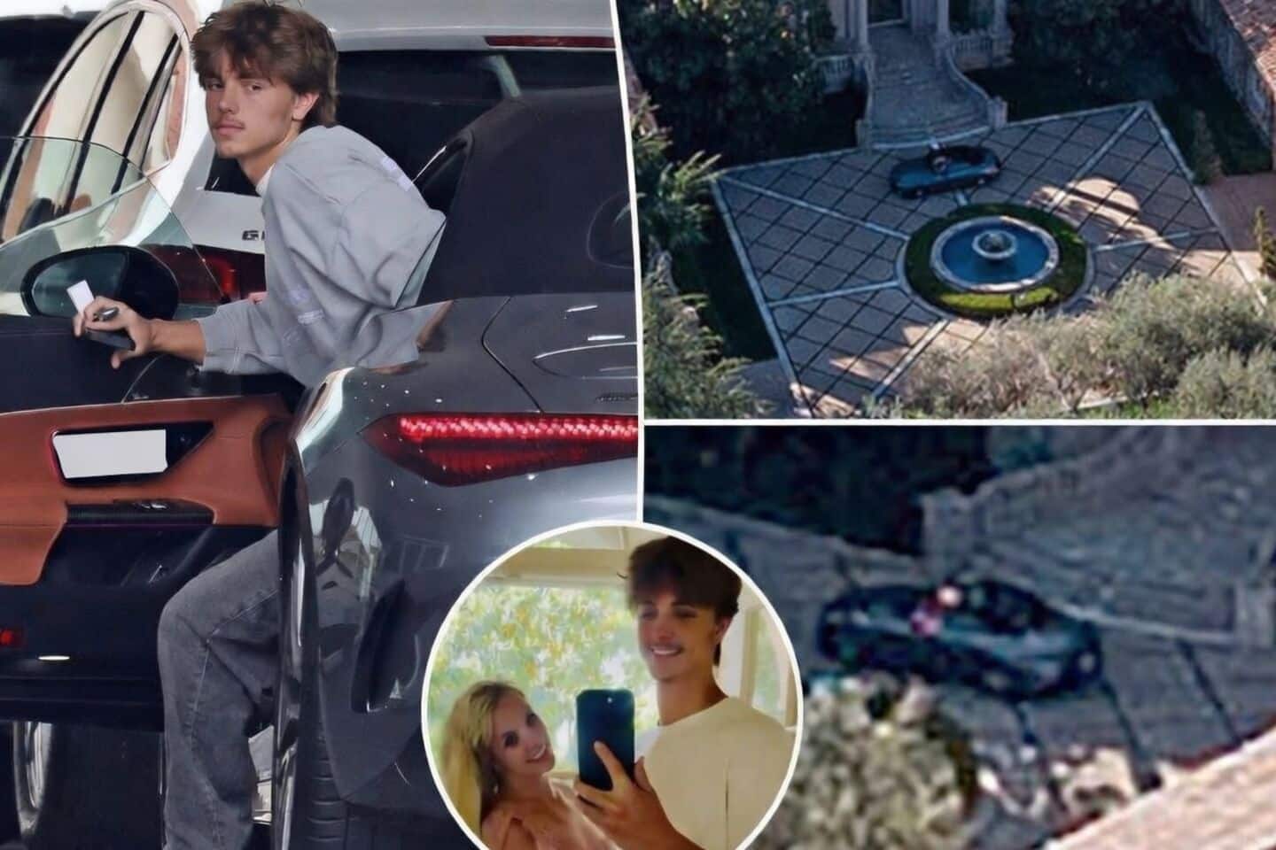 Britney Spears's sons spotted after pop star's DUI arrest