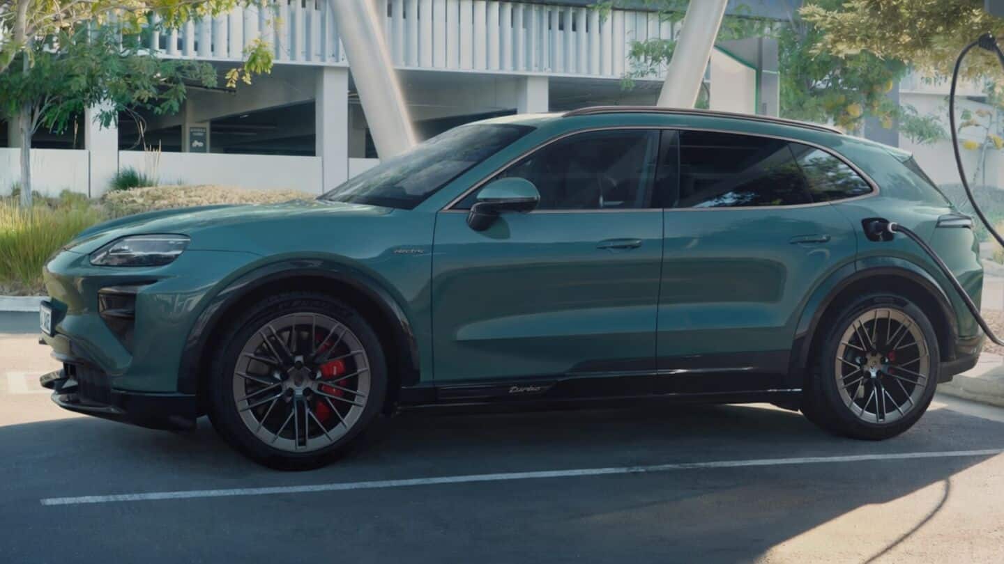 Porsche's all-electric Cayenne lands in India September 30 from ₹1.77cr