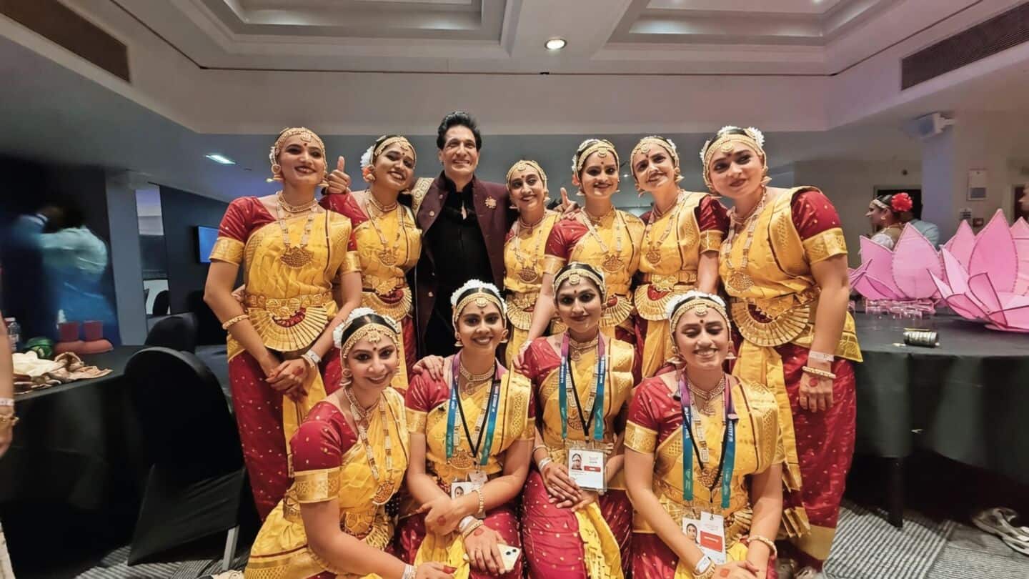 Richa Joanita Das represented India at Commonwealth Games closing ceremony
