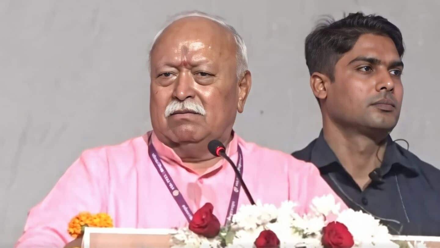 RSS chief Mohan Bhagwat asks Hindus to have 4 children