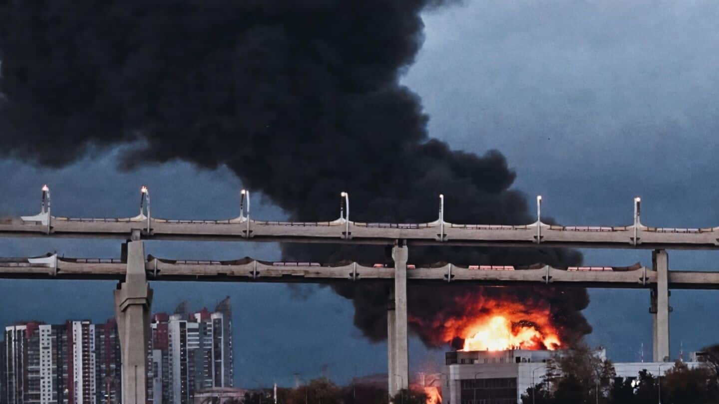 Ukraine drone strike hits St Petersburg refinery after Trump's cease-fire