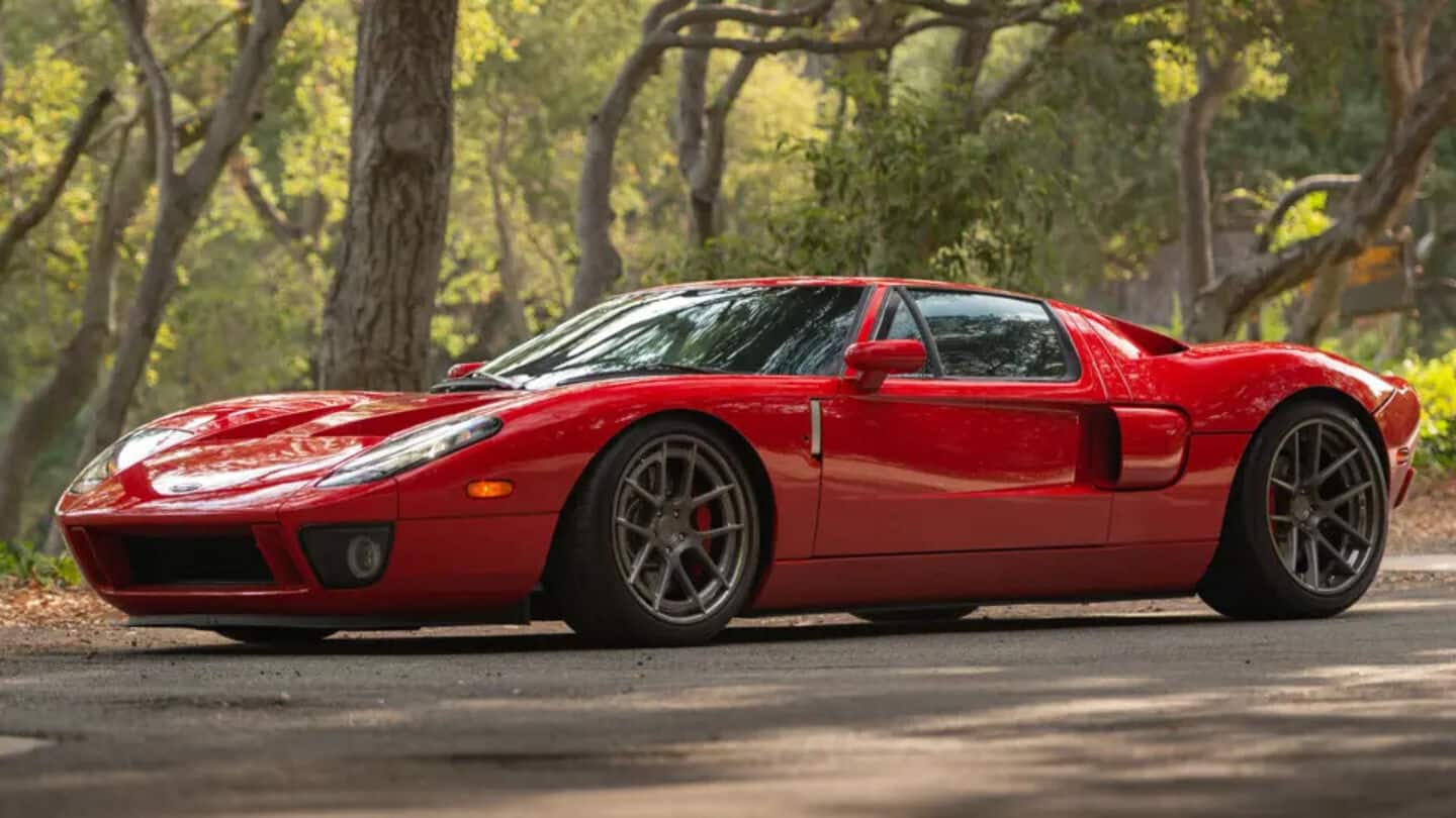 Paul Walker's 2005 Ford GT is turning heads at auction